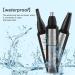 TEMKIN 3 in 1 USB Electric Nose Hair Trimmer & Eyebrow Clipper for Men | Painless Beard Shaver & Grooming Set | International Shipping Available - Buy Online on SooperMarket.com