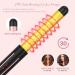 5-in-1 Curling Iron Set with Crimper & Waver | 4 Interchangeable Barrels | Instant Heating | Anti-Scald | Pink - Buy Online on SooperMarket.com