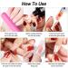Kalolary Dual Nail Forms Set - 120Pcs Gel Nail Extension Mold Tips Nail Art Stickers Dual-Ended Brush Nail File & Clips for Acrylic Square Extensions - Perfect for Nail Art Enthusiasts - Buy Online on SooperMarket.com