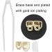 Halloween Hip Hop Teeth Hip Hop Hollow Tooth Convenient 2 Brass Fashionable for Party for Fashion Show for Festival(gold) - Buy Online on SooperMarket.com