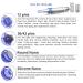 Dr. Pen Ultima A6 Silicone Nano Cartridges - 20 Pack (0.25mm) - Disposable Replacement Parts - Buy Online on SooperMarket.com