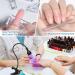 AORAEM 3-in-1 Nail Lamp Kit | LED Nail Dryer with Portable Gooseneck | Quick Dry Flash Curing Light for Gel Nails | Includes Clear Nail Tips, Clip, and File | Poly Nail Extension Tools | Arts - BB-Black - Buy Online on SooperMarket.com
