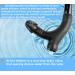 SACBOLA Dry Snorkel for Advanced Swim Training - Blue | Perfect for Pool Swimming & Open Water Snorkeling - Buy Online on SooperMarket.com
