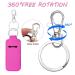 Sliverdew 8 Pcs Chapstick Holder Key Chain - Lip Balm Sleeve Pouch & Lipstick Keychain for Women - Ideal Travel Accessories - Buy Online on SooperMarket.com