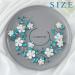 IYOU Flower Wedding Hair Vines Blue Crystal Bride Headband Leaf Guest Bridesmaid Hair Accessories for Women - Buy Online on SooperMarket.com