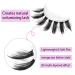 Large Volume Flat Lash Clusters - CD Curl Manga Anime Individual Lashes | Thai Style Cat Eye Extensions for DIY Makeup - Buy Online on SooperMarket.com