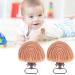 DIY Natural Beech Wood Pacifier Clips Set | Personalized Name Accessories for Boys | Gripping Toy Braces & Chains - Buy Online on SooperMarket.com