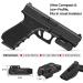 Votatu H3L-R Strobe Tactical Red Laser Sight | Ultra Low Profile Red Beam Laser | USB Charging | Ambidextrous Control - Buy Online on SooperMarket.com