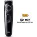 Braun Beard Trimmer Series 3 3410 Electric Beard Trimmer for Men Incl. Ultra-Sharp Blade 40 Length Settings Styling Tools Rechargeable 50-min Cordless Runtime & Washable Black BT3410 - Buy Online on SooperMarket.com