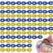 60 Pcs Dental Wedges Elastic Rubber Fixing Wedges Matrices Dam Composite Tooth Separator Dentistry Accessory Tools