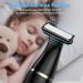 Intimate Razor for Men - Waterproof Body Groomer & Face Trimmer | IPX7 Wet/Dry Type C Rechargeable - Buy Online on SooperMarket.com