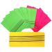 9 Exfoliating Washcloth Gloves & 1 Long Exfoliating Back Washcloth - Assorted