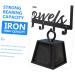 Cabilock 1 Set Hook up Over Door Clothes Hanger Rack Over Door Towel Hook Door Row Hook Storage Hat Hook - Buy Online on SooperMarket.com