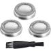 Poweka HQ56 Replacement Shaver Heads for Philips Norelco HQ55 HQ56 HQ3 HQ4 HQ6 - Compatible Razor Blades for Smooth Shaving - Buy Online on SooperMarket.com