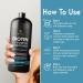Biotin 2-in-1 Hair Thickening Shampoo & Conditioner | Saw Palmetto Keratin Caffeine & Vitamin E | For Men & Women | 16 fl oz - Best for Hair Growth - Buy Online on SooperMarket.com