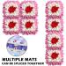 IEUUMLER Dog Snuffle Mat - Training Puzzle Toy for Dogs | 45x45cm Pink & White - International Shipping - Buy Online on SooperMarket.com