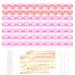 70 pieces of jaws jar 5ml jar with lid cans for lip balm jar small crucible for lip balm mini cream can empty creamed boxes ointment globs cosmetic cans 70 x 5ml pink