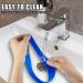 Hair Trimming Guide Blue Adjustable Hair Cut Guides Fade Guide Tool Neckline Shaving Template with 2 Hair Bands for Home Use Barber Shops Hair Salons Makeup Rooms - Buy Online on SooperMarket.com