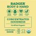 Badger Aloe Vera & Wintergreen Healing Balm for Dry, Hardworking Hands - Certified Organic Hand Repair Balm, 0.75 oz (2 Pack) - Buy Online on SooperMarket.com