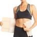 Armo Line Abdominal Binder Post Pregnancy Belly Wrap Postpartum Post-op Support (XXL Beige) XXL Beige