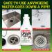 Covington Drain Fly Repellent | Eliminate Drain Flies in Kitchen & Bathroom Sinks | Effective Drain Fly Treatment - Buy Online on SooperMarket.com