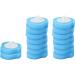 Disposable Toilet Brush Refills 16pcs Sponge Head Easily Clean Every Corner of Bathroom Water Soluble One Time Use Widely Use - Buy Online on SooperMarket.com