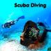 100m Water Resistant Scuba Diving Watch with Stopwatch, Alarm, Dual Time Display | 12/24 Hour Format - Buy Online on SooperMarket.com