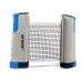 GSE Adjustable Retractable Ping Pong Net Set & Post. Professional Table Tennis Rackets and Balls, Net with Posts and Storage Bag - Pingpong Paddle and Game Table Accessories. Grey Net