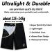 MEILONGER Boys Swim Trunks - Quick-Drying Board Shorts with Mesh Lining & Adjustable Drawstring - Black 152 | International Shipping - Buy Online on SooperMarket.com