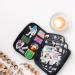 Large Portable Travel Brooch Pin Carrying Case - Black Organizer for 250 Pins, 2 Zipper Pockets, Display Bag - Enamel Lapel Pin Storage - Buy Online on SooperMarket.com