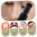 Mikinona flat heel pearl Cosmetic Brush makeup powder puff make up nail hair dryer brush bottle brush loose powder concealer brush Black Blush Brush Concealer hair contour brush - Buy Online on SooperMarket.com