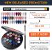 Modelones Fall Gel Nail Polish Set - 9 Colors Orange Green Yellow Solid Gel Polish Brown Red Pudding Gel | Upgraded Crme Manicure Palette | Soak Off LED Nail Art Kit | Salon Quality DIY with Pro Nail Brush - Urban City - Buy Online on SooperMarket.com