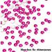 YHMQ 2160PCS Rhinestones for Nails | Crystal Peach Nail Crystals | SS20 Size 4.6mm & 4.8mm - Buy Online on SooperMarket.com