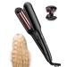 ANWA Double Barrel Hair Waver Crimper Tool 1 Inch (25mm) Wavy Hair Crimper Iron for Women Beach Waves Ceramic Deep Beach Wave Curling Iron