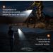 Antimi Waterproof Bicycle Front Light - StVZO Certified USB Type C Black | High-Performance Bike Lamp for Safe Night Riding - Buy Online on SooperMarket.com