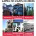 photovoltaic cleaner window cleaning pole 3.6m-10.8m Window Cleaning Telescopic Pole Water Fed Extendable Brush Suitable For Cleaner Conservatory Roof Photovoltaic Panel Cleaning Photovolta 3.6m/11.8ft - Buy Online on SooperMarket.com
