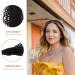 Minkissy Black Lace Hair Hoop Broadside Lace Headband Wide Hair Hoop Floral Lace Headband Gothic Lace Headband for Women Girls (Black) - Buy Online on SooperMarket.com