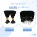 Youngsee Nanoring Extensions | Real Hair Black 55cm | Nano Beads Hair Extensions 1g/s | 50g Nano Ring Hair Recovery - Buy Online on SooperMarket.com