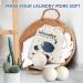 4 Pack XL Wool Dryer Balls - Handmade from 100% New Zealand Wool | Organic Fabric Softener for Laundry | Reusable & Eco-Friendly | Shortens Drying Time | Baby Safe | 1000 Loads - Buy Online on SooperMarket.com