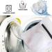 12pcs Bamboo Nursing Breast Pads w/ Laundry Bag - Contoured Leak-Proof Breastfeeding Nipple Pad for Maternity, Reusable Nipple Covers for Breastfeeding - Pastel Touch, 4.5 inch - Buy Online on SooperMarket.com