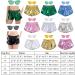Women Metallic Shiny Shorts | Sparkly Hot Dance Bottoms for Rave & Music Festivals | Large Blue with Sunglasses - Buy Online on SooperMarket.com