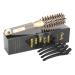 Round Brush for Blow Drying, Nano Thermal Ceramic & Ionic Tech Hair Brush with Boar Bristles, Professional Round Barrel Brush for Styling,Curling and Straightening by Sndyi (2 Inch, Barrel 1 Inch) 25mm - 1 Inch (2 Inch wit…
