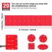 OAPRIRE 3M Double Sided Adhesive Tape Pads 20 PCS Multipurpose 3M VHB Sticky Adhesive Pads Replacement Mounting Tape with Stainless Steel Folding Scissors and Storage Box - 1.96 in x 1.57 in - Buy Online on SooperMarket.com
