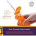 Special Supplies Honey Bear Straw Cup Long Straws 3-Pack - Squeezable Therapy Drink Container for Special Needs - Spill Proof, Leak Resistant Lid - Buy Online on SooperMarket.com