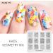 KADS 5pcs Nail Stamp Plates Set - Unique Irregular Geometry Patterns for Nails Art Stamping - Buy Online on SooperMarket.com