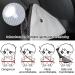 Zeyou Children Seat Belt Pads Set | 2 pcs Removable Car Seat Belt Shoulder Pads & Pillows | Gray Safety Cushions for Kids in Car & Stroller - Buy Online on SooperMarket.com