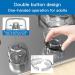 Child Safety Stove Knob Covers - 5 Pack with Double-Key Lock | Universal Gas Oven Knob Guards for Baby Proofing - Buy Online on SooperMarket.com