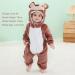 COOKY.D Unisex Winter Hooded Romper Jumpsuit 6-12 Months - Squirrel Design - Buy Online on SooperMarket.com