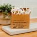 Buy Hydrophil Sustainable Bamboo Cotton Swabs - 100% Biodegradable & Vegan - Eco-Friendly Pack of 100 - Buy Online on SooperMarket.com