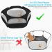 XIRGS Small Animal Playpen with Top Cover - Waterproof Portable Pet Cage Tent for Outdoor Exercise - Ideal for Cats, Rabbits, Hamsters, and More - Buy Online on SooperMarket.com